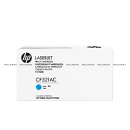 Тонер-картридж HP 653A Cyan для CLJ Enterprise MFP M680dn/f/z Contract (CF321AC). Изображение #1