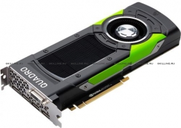 Видеокарта NVIDIA Quadro P6000, 24GB (4DP) (1 DP, DL-DVI-D) (kit) (490-BDNO). Изображение #1