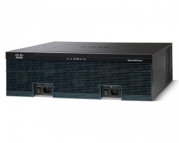 Cisco 3925E w/SPE200,4GE,3EHWIC,3DSP,2SM,256MBCF,1GBDRAM,IPB (CISCO3925E/K9). Изображение #1