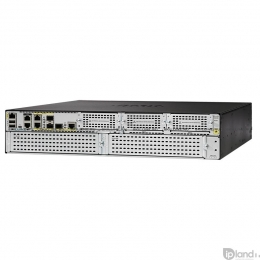 ISR 4351 with 3 onboard GE, 3 NIM slots, 1 ISC slot, 2 SM slots, 4 GB Flash Memory default, 4 GB DRAM default (ISR4351/K9). Изображение #2